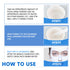 ZTSGU (1Pcs) Hyaluronic Acid Powder, Low Molecular Weight Hyaluronic Acid for Skin Water Soluble Hydrating Nourish Face