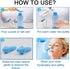 Nasal Wash Bottle, Abnaok Sinus Rinse and Nasal Irrigation Device, Perfect for Adult & Kid (500ML Blue)