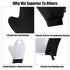 Self Tanning Mitt Applicator, Elastic Wrist Tanning Mitts, Self Tanner Glove for Sunless Tanning