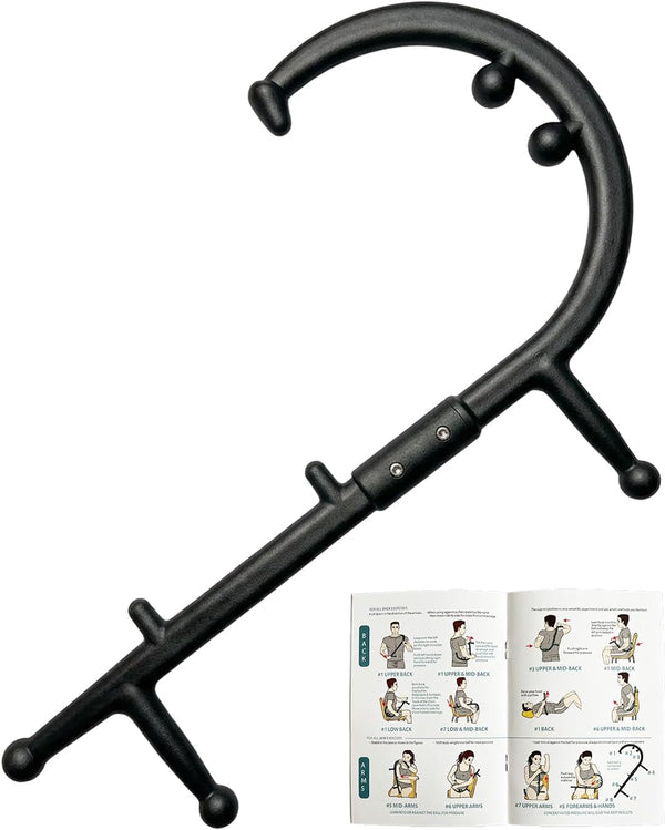 Trigger Point Massager for Back & Neck Pain Relief, Deep Tissue Massage