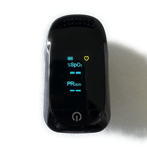 Professional Fingertip Pulse Oximeter, Pulse Monitor, Blood Oxygen Monitor, Oxygen Meter for Sports with Lanyard