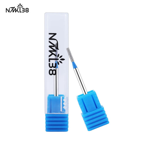 NMKL38 Diamond Bit Small Barrel Shape Electric Nail Drill - Cuticle Cleaner Tool for Manicure Kit