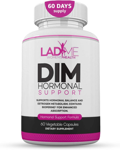 LADYME WOMEN'S HEALTH DIM Complex 150mg Hormonal Support Menopause Relief Supplement for Hot Flashes &
