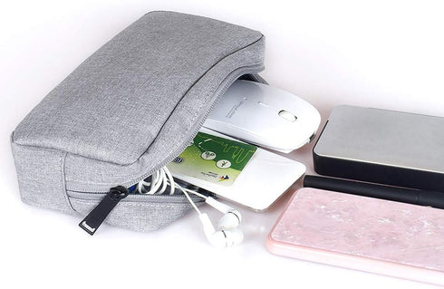 Universal Electronics Soft Carrying Case Bag - Durable & Lightweight for Outgoing, Business, Travel, and Cosmetics