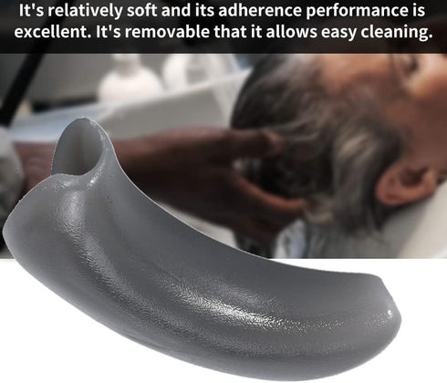 Salon Neck Rest Cushion, Silicone Shampoo Neck Pillow, Non Slip Waterproof Hairdressing Washing Spa Sink Support