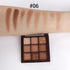Neutral Nude Brown Eye Shadow Palette, Rose Gold Dark Brown Bronze Naked Cream Eyeshadow, Highly Pigmented Natural