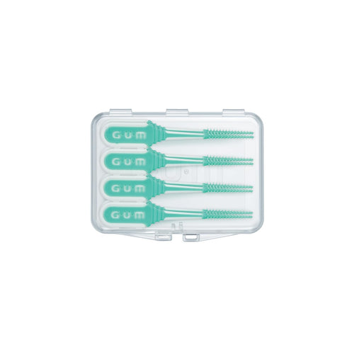 GUM Soft-Picks Comfort Flex, Easy to Use Dental Picks, Disposable Interdental Brushes, Mint, 80ct (4pk)