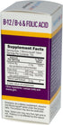 Superior Source No Shot Vitamin B12 Cyanocobalamin (1000 mcg), B6, Folic Acid, Quick Dissolve MicroLingual Tablets, 100 Ct, Increase Energy, Healthy Heart, Boost Metabolism, Stress Support, Non-GMO