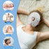 Heated Face Mask - Microwave Heating Pad for Sinus, Migraine, and Headache Relief, Hot Cold Use with Washable Cover -