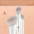 KINGMAS Angled Foundation Brush, Kabuki Under Eye Contour Makeup Brush for Liquid, Cream, Powder, Blush Buffing Tools