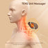 makoxyin Wireless TENS Unit, Health Expert,Protable Massager,Muscle Stimulator with LCD Screen and Charging Box