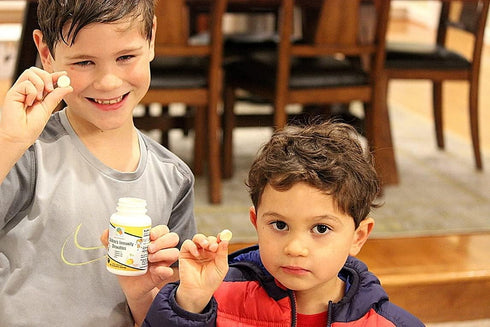 Kids Vitamin C and Immune Support - Citrus Flavored 60 Chewable Tablets
