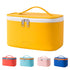 Meiyuuo Small Makeup Bag for Women, Waterproof Zipper Pouch for Purse Essentials, Cute (Bright Yellow)