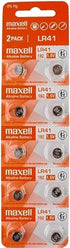 Maxell 10 x LR41 AG3 192 Alkaline 1.5V Batteries