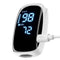 Pulse Oximeter Fingertip, Rechargeable Oxygen Meter, Accurate Blood Oxygen Saturation Monitor for Sports (White)