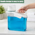 Mowhut 2 Pack 54 oz 8 1marker laundry detergent dispenser, liquid detergent container, liquid soap holder