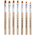 WOKOTO 14 Pcs Acrylic Nail Brush Pen Set, Nail Art Brush Tips, Nail Dust Brush, Nail Polish Brush Kit