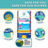 STREAM 2 SEA EcoStick SPF 35 Mineral Sunscreen Stick, Biodegradable Water Resistant Sunblock Protection