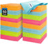 Microfiber Cleaning Cloth, 60 Pack, 12" x 12" Dish Cloths, Lint Free Rag, Washable Reusable Towel for Kitchen and Office