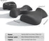 MKXPWMKS Face Down Pillows for Massage Table, Massage Headrest for Bed, Head Cushion and Chest Cushion, BBL Pillow