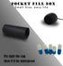 LETAOWJ Small Pill Box Waterproof Keychain Pill Holder Portable Travel Pill Container Metal Case with Keyring