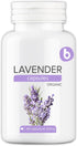 Organic Lavender Capsules - Natural Supplement for Relaxation and Balance, Non-GMO, Gluten-Free, 90 Vegan Capsules