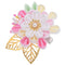 MIAO WU Japanese Hair Clip, Cherry Blossom HairPin, Kimono Flower Hair Accessories for Women (Light Pink)