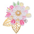 MIAO WU Japanese Hair Clip, Cherry Blossom HairPin, Kimono Flower Hair Accessories for Women (Light Pink)
