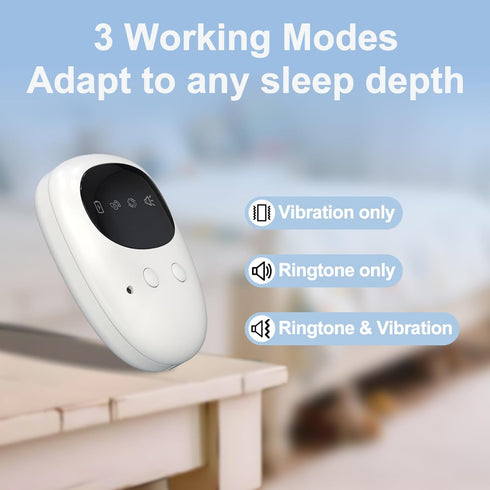 Maxsolve 3 New Wireless Bed Wetting Alarm for Boys and Girls, USB-C Rechargeable Bedwetting Alarm with Working Modes