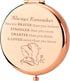 KEYCHIN Beauty Fairy Movie Pocket Mirror - Compact Mirror for Women, Gifts for Girls, Always Remember You are Stronger