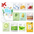 Kaely 10 Pack Variety Sheet Masks - Spa Face Masks for Kids Skin Care, Korean Facial Mask Set, Moisturize & Brighten,