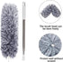 DELUX Extendable Microfiber Feather Duster with 100 Inch Long Pole, Bendable Head & Long Handle for Cleaning