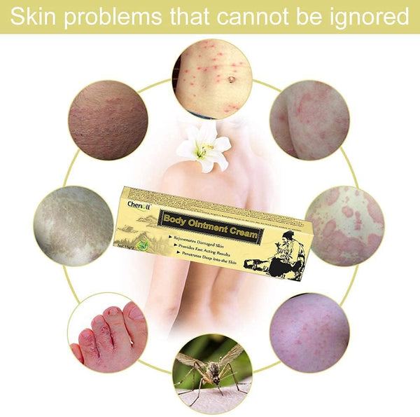 Moisturising Cream, Ointment Cream, Healing Cream, Body Cream for Dry, Uncomfortable Skin, 2PCS