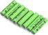 12 Packs 1.2V AA 300mAh Ni-MH Rechargeable Batteries for Solar Lights (AA Size)