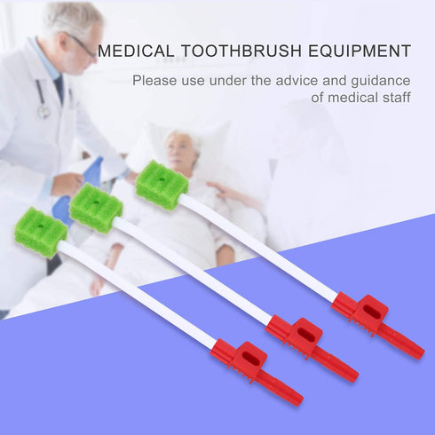 Disposable Oral Swabs Suction Tube for Patients, Sputum Cleaning (20 Pcs)