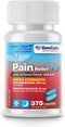 GenCare Extra Strength Acetaminophen PM 500 mg (375 Tablets) | Pain Relief & Sleep Aid for Adults, Non Habit Forming