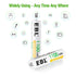 EBL 1100mAh Super Capacity AAA Rechargeable Batteries, 4 Pack