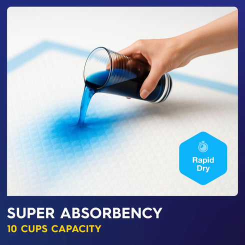 Pulp 50 36" 36" x Incontinence Underpads x | XXXL Bed Pads Disposable Adult | Super Absorbency Chux Pads for Adults