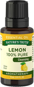 Nature's Truth Vitamins Essential Oil, Lemon, 0.51 Fluid Ounce