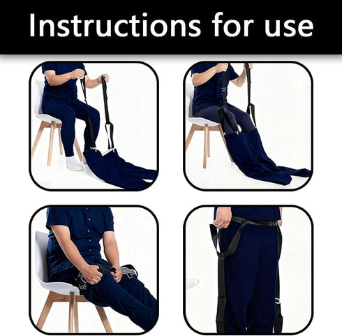 YESHLiky 2 PCS Assistive Devices for Disabled, Clip and Pull Dressing Aid Adjustable Wearing Assist Tool for Elderly