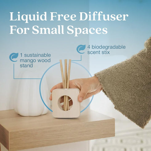 Enviroscent Non-Toxic Air Freshener for Home, Rainwater & Bamboo, Essential Oil Diffuser, Lasts Over 30 Days.