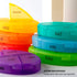 Deke Home 7 Day Pill Organizer - Stackable Weekly Pill Box, 4 Times a Day, Durable Hard Case, BPA Free