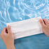 JOLLY CHEF 200 Pack Disposable Paper Napkins, 2-Ply White Hand Towels for Guests, Soft Bathroom Napkins for Events