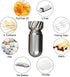Small Titanium Pill Case with Keychain, Waterproof Pill Holder Container, Portable Mini Size Pill Box for Outdoor