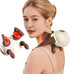 LOVMASSG Neck and Shoulder Massager with Heat, Palm-Style Kneading, 3 Speeds, Ergonomic Hands-Free