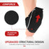 Plantar Fasciitis Night Splint Socks, Adjustable Brace for Foot Drop and Pain Relief, Black, Medium