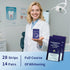 Lanlwos 28 7 Teeth Whitening Strips Stripes - Days Whitening Sensitive Teeth whitening Strips, Peroxide Free, Enamel