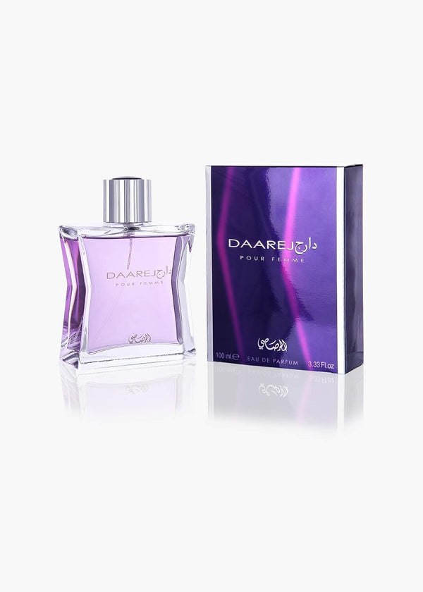 RASASI Daarej Pour Femme Eau de Parfum Spray for Women, 3.4 Ounce