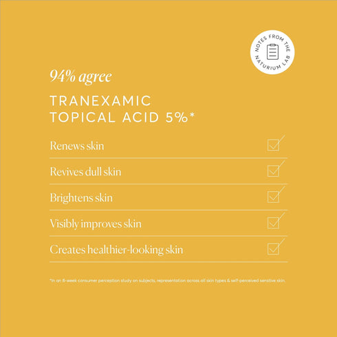 Naturium Tranexamic Topical Acid 5% - Face & Skin Care with Kojic Acid, Niacinamide & Licorice Root