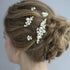 inSowni 26 Pack Gold Flower Pearl Wedding Bridal Hair Side Combs + U Shaped Hair Pins Clips for Women, Girls